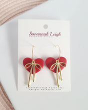 Load image into Gallery viewer, Eleanor Hoops- Red