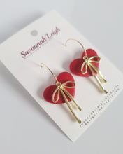 Load image into Gallery viewer, Eleanor Hoops- Red