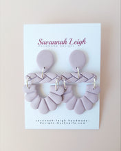 Load image into Gallery viewer, Cassandra Earrings- Dusty Lavender
