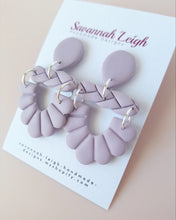 Load image into Gallery viewer, Cassandra Earrings- Dusty Lavender
