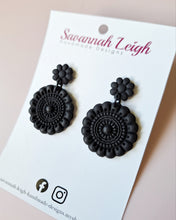 Load image into Gallery viewer, Soraya Earrings - Black
