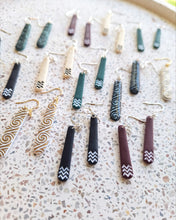Load image into Gallery viewer, Kaokao Earrings- Burgundy
