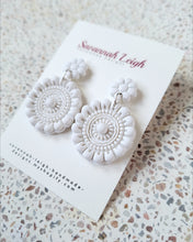 Load image into Gallery viewer, Soraya Earrings - White
