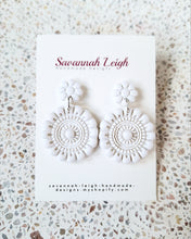 Load image into Gallery viewer, Soraya Earrings - White
