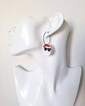 Load image into Gallery viewer, Summer Santa Earrings
