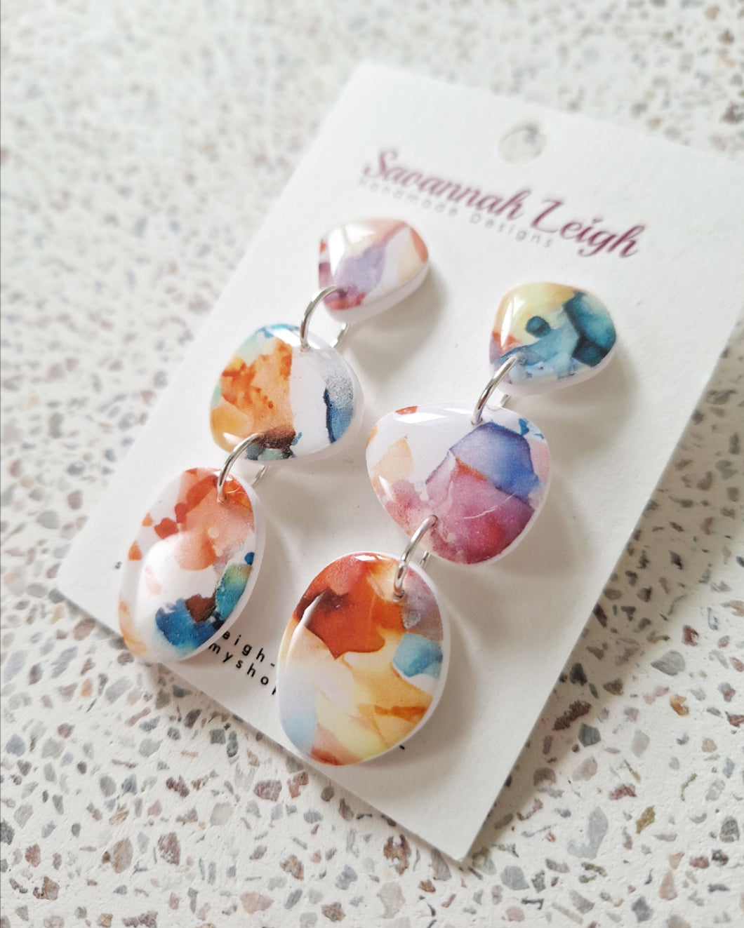 Mila Earrings- Colourful