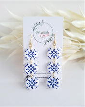 Load image into Gallery viewer, Athena Earrings- Santorini
