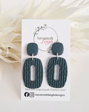 Load image into Gallery viewer, Roxanne Earrings - Dark Green
