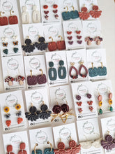 Load image into Gallery viewer, Cleo Earrings- Black

