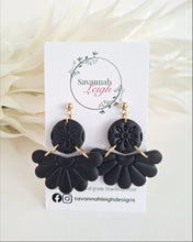 Load image into Gallery viewer, Cleo Earrings- Black
