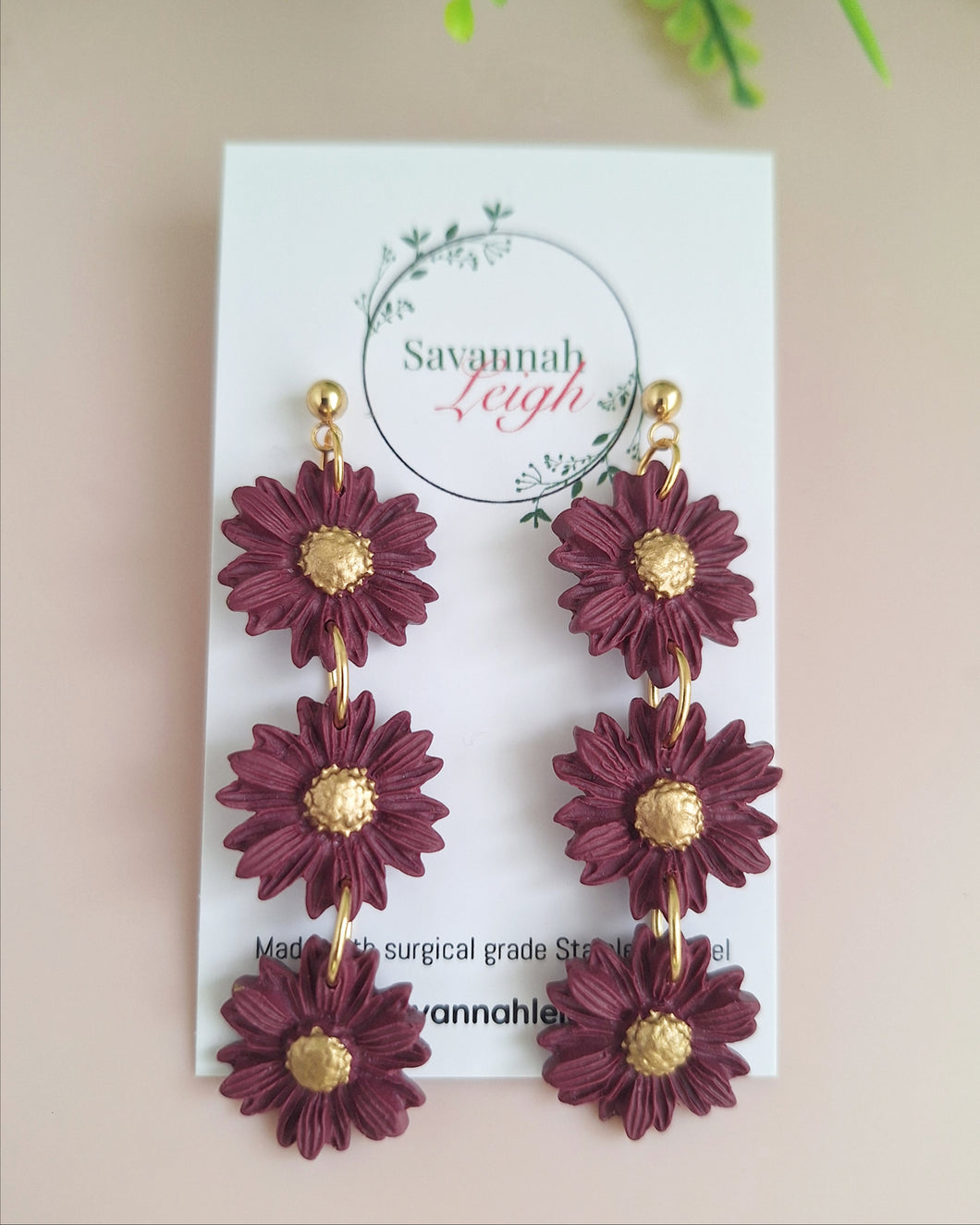Isabella- Burgundy