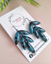 Load image into Gallery viewer, Ariel- Teal/Black Leopard
