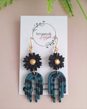 Load image into Gallery viewer, Xanthe-Teal &amp; Black
