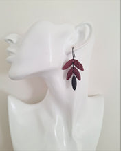 Load image into Gallery viewer, Ariel- Burgundy &amp; Black
