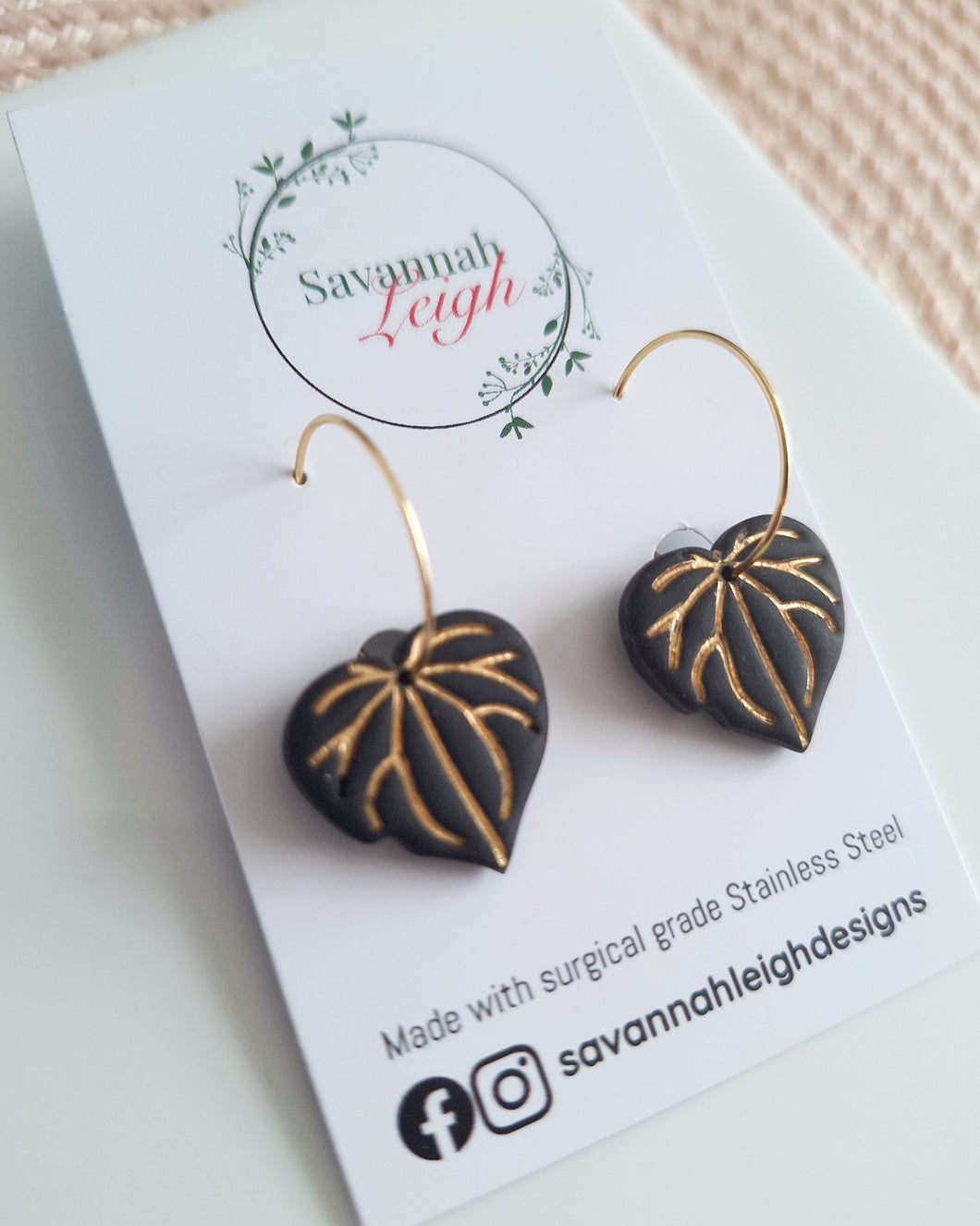 Kawakawa Hoops- Black