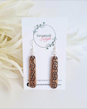 Load image into Gallery viewer, Maia Earrings- Bronze &amp; Black
