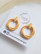 Load image into Gallery viewer, Bianca Studs- Sunshine Yellow
